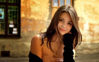 Elina karimova black dress yellow - a black dress free wallpaper for desktop