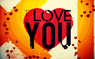 Heart cross love handwritten hearts - free love wallpaper