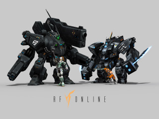 Robots rayonism ultrafinedetail conceptart glowing - online free wallpaper
