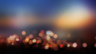 City night lights blurry bokeh - night free wallpaper for desktop