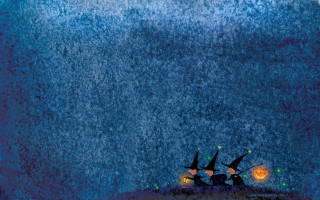 Witches hill pumpkin full moon - bob ringwood free wallpaper