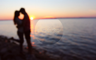 Beach kiss sunset reflection ocean - sunset free wallpaper