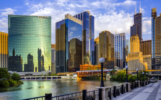 City skyline river bridge architecture 2 - the river free wallpaper