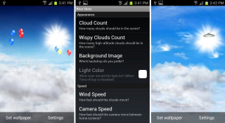 Clouds sky sun phone screens - bob ross free wallpaper