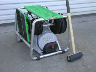 Green black machine baseball bat 2 - product photo free wallpaper