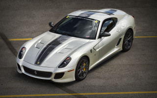 White sports car road yellow 2 - the road free wallpaper