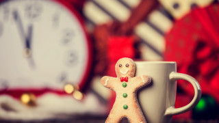 Ginger man coffee clock ernest - professional food photography free wallpaper for desktop