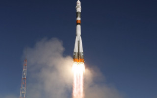 Rocket launching smoke ladder space - a rocket free wallpaper