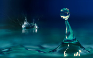 Water drop macro photography ocean - anthony s waters free wallpaper