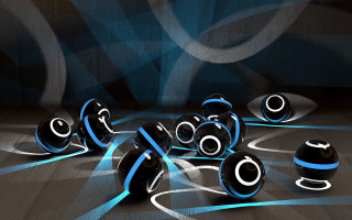 Black blue balls court generative - a court free wallpaper