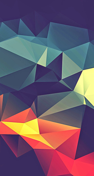 Colorful abstract background triangle pattern 3 - surreal free wallpaper