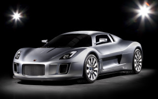 Silver sports car ray tracing - ray free wallpaper