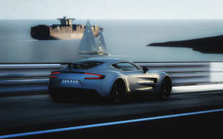 Car ship boat road motion - a road next free wallpaper