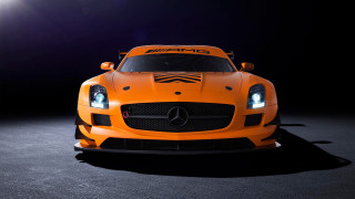 Mercedes sports car dark headlights - its headlight free wallpaper