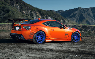 Car mountain road 3d render - eddie mendoza free wallpaper