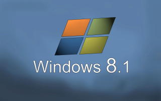 Blue windows8 logo sky white - a white text free wallpaper