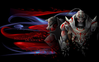 Demonic lyco armor spikes red - streak free wallpaper