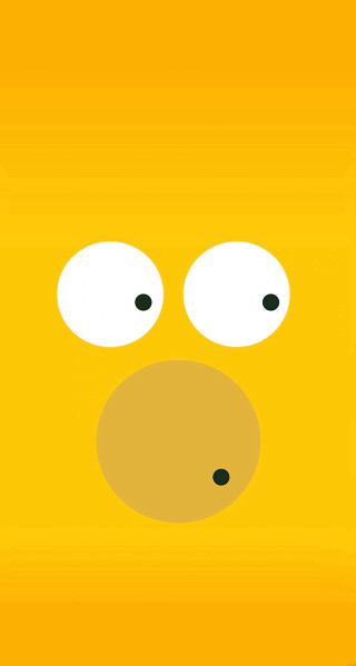 Yellow square face eyes nose - alex petruk ape free wallpaper