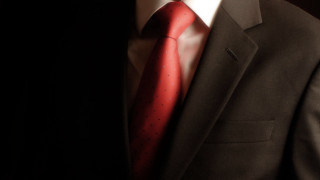 Man suit redtie character portrait - a suit free wallpaper