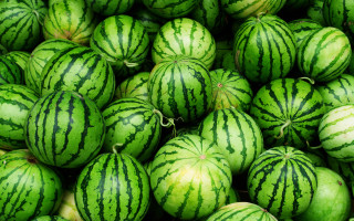 Watermelons market display neoplasticism food - display free wallpaper