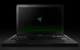 Laptop shamrock mouse dark background - the keyboard free wallpaper