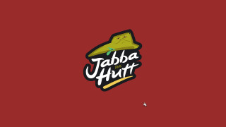 Red background tabba u hutt - graphic design free wallpaper