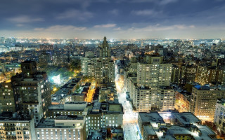 Cityscape night tokyo skyline ashcan - ashcan school free wallpaper