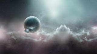 Distant object sky bright light 2 - the horizon free wallpaper