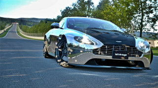 Black silver sports car road - andrew law free wallpaper