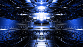 Large bright room mirror scifi - scifi free wallpaper
