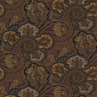 Brown black paisley pattern background - brown free wallpaper