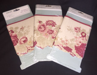 Fabric bags flowers black background - flower free wallpaper