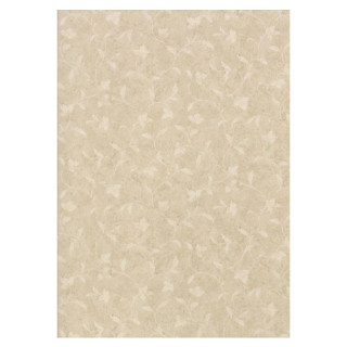 Beige leaf pattern paper white - a white border free wallpaper