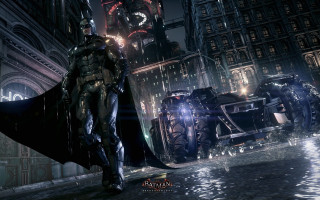 Batman city night bat bridge - a batman free wallpaper