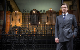 Man suit store window mannequins - dong kingman free wallpaper