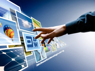 Person touching screen pictures hot - a screen free wallpaper