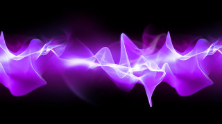 Purple wave hologram energy lightning - a hologram free wallpaper for desktop