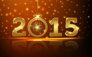 Golden ornament star 2013 digital - golden free wallpaper