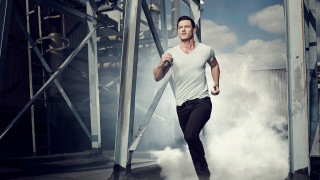Smoke man white shirt black - fine art free wallpaper