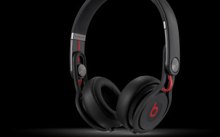 Beats headphones black background red 2 - new objectivity free wallpaper