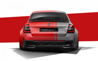 Red gray bauhaus car concept - concept design free wallpaper
