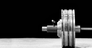 Metal black white background image - an ambient occlusion free wallpaper