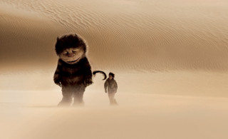 Desert man monkey sand dunes - the desert free wallpaper