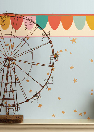 Ferris wheel shelf room wallpaper - free happy birthday wallpaper
