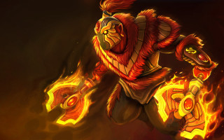Fiery face tale flames battle - bedwyr williams free wallpaper