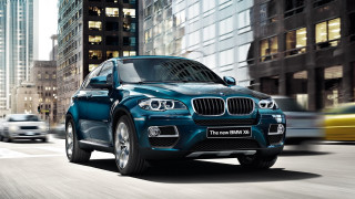 Blue bmw suv city night 2 - an gyeon free wallpaper for desktop