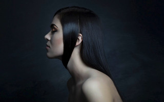 Aramenta dianthe vail gothic fashion - long black hair free wallpaper for desktop
