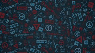 Signs arrows puzzle typographic robotic - beeple free wallpaper