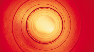 Red room circular light kinetic - anish kapoor free wallpaper