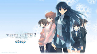 Anime characters snowflakes white album - a group of anime characters free wallpaper